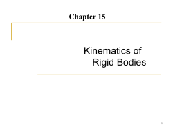 instantaneous center of rotation C