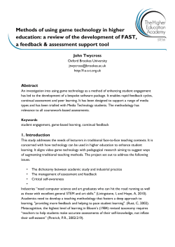 Methods of using game technology in higher education: a review of