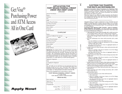Get Visa&reg; Purchasing Power and ATM Access All in