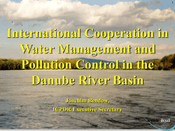 International Cooperation in Water Management and