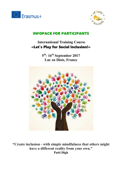 INFOPACK Lets Play