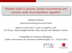 Logistic branching random walks and `relatives`