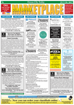 Now you can order your classifieds online AM! G TE WIN OGR JOIN