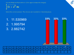 A table of values of an increasing function f(x) is shown. Use the