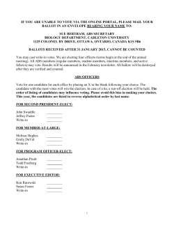 Microsoft Word format - Animal Behavior Society