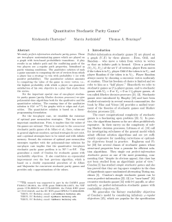 Quantitative Stochastic Parity Games