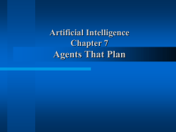7. Agents That Plan - 서울대 Biointelligence lab