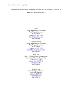 Ozcan, S. and Overby, ML 2010. A cognitive model of stock market