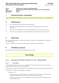 RCS File Transfer over LTE
