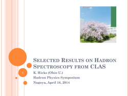 Selected Results on Hadron Spectroscopy from CLAS