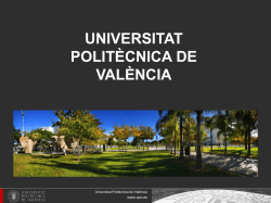 Universidad Politecnica de Valencia