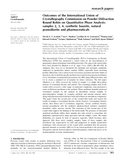 Outcomes of the International Union of