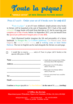 Price &pound;3 each - Order your set of 6 books now for only &pound;12