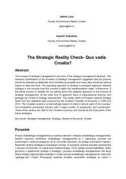 The Strategic Reality Check