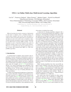 OM-2: An Online Multi-class Multi