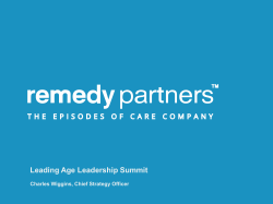 2013 BPCI Community of Remedy Partners