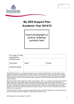 Contents - Families Information Service (FIS) and Childcare