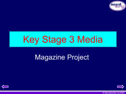 Magazine Project