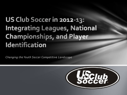 US Club Soccer - National Premier Leagues