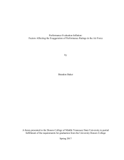 Grade Inflation - JEWLScholar@MTSU