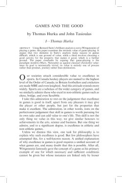 I&ndash;Thomas Hurka - WordPress.com