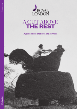 THE REST - Royal London for advisers