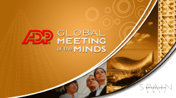 Our HR Model to achieve excellence: HRBP-SSO-COE