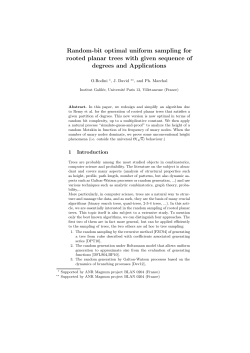 Random-bit optimal uniform sampling for rooted planar trees with
