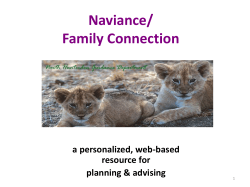Naviance/ Family Connection