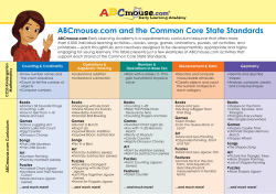 ABCmouse.com and the Common Core State