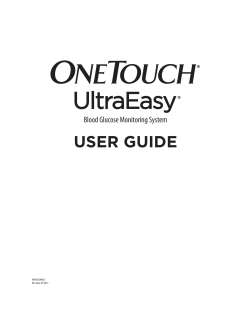 OneTouch UltraEasy &reg; User Guide