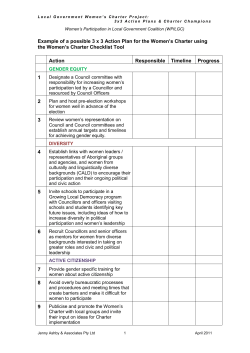 Sample 3 x 3 action plan (Word