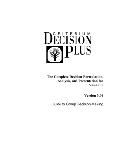 Group Decision-Making