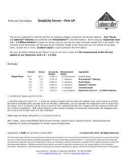 Simplicity Serum &ndash; Firm UP