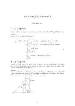 Probability 2017 Homework 3