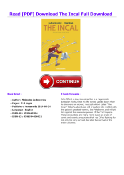 Read  The Incal Full