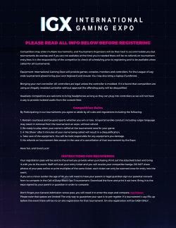 please read all info below before registering - IGX