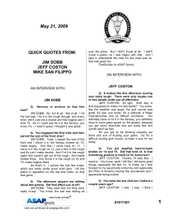 Jim Sobb, Jeff Coston and Mike San Filippo