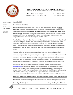 alvin independent school district