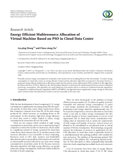 Energy Efficient Multiresource Allocation of Virtual Machine Based