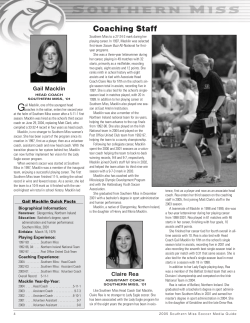 Coaching Staff - SouthernMiss.com