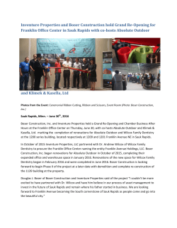 Inventure Properties and Boser Construction hold Grand Re