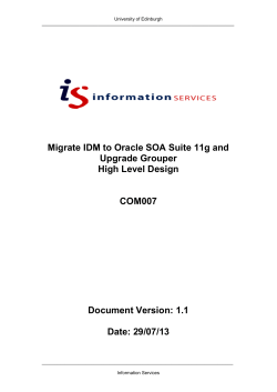 High Level Design - Project Management