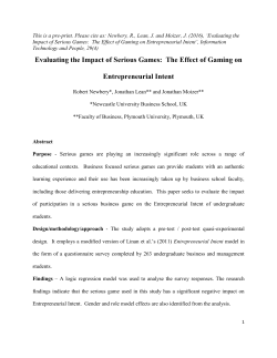 Evaluating the Impact of Serious Games: The Effect of Gaming on