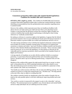 Coalition for HealthCARE and Conscience