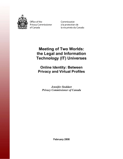 Meeting of Two Worlds: the Legal and Information Technology (IT