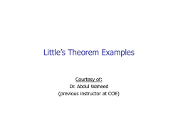 Dr. Waheed`s Supplemental Notes