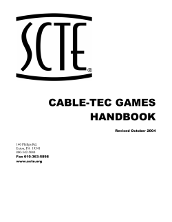 cable-tec games handbook