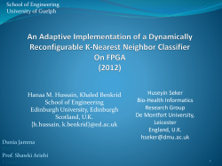 an adaptive fpga implementation of multi-core k