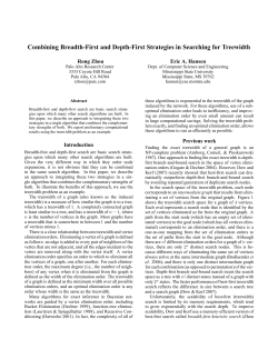 Combining Breadth-First and Depth-First